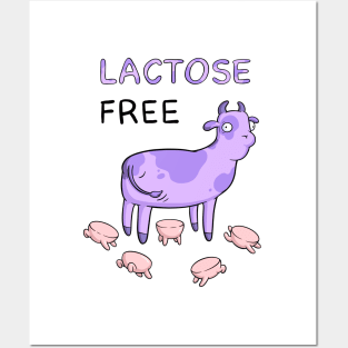 lactose free Posters and Art